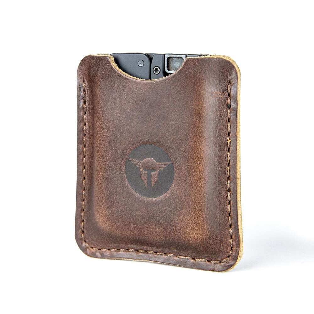 Holsters Trailblazer Firearms TBR SLEEVE LIFECARD DK BROWN